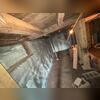 2 inches of our closed cell spray foam applied to the stack stone foundation will increase the home comfort and improve energy efficiency