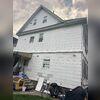 The damages were pretty severe in the rear of the home. Multiple shingles have fallen off the exterior and need attention. If this situation goes untreated, it will cause interior and wall mositure damage for sure.