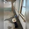 With the sump pump in place, the homeowner can rest easy knowing their basement is protected.