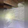 We installed our 20 mil-thick-liner, CleanSpace on top of the TerraBlock and on the foundation walls and then sealed and insulated with our spray foam insulation. This creates a fully sealed and protected crawl space.