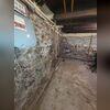 Water was seeping into Anthony's basement through small gaps in the mortar of the stone foundation. Over time, with so much water getting in, it created a humid and musty environment in the basement!