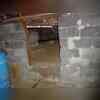 This crawlspace is very damp and cold. It is a nasty place to have under your home.