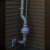 A durable radon fan was mounted to provide continuous suction and maintain proper system pressure beneath the slab.