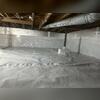 CleanSpace was used to encapsulate the entire crawl space to keep moisture and odors from the walls and floors out. SilverGlo was placed on the walls to help insulate.