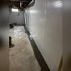 WaterGuard installed along the perimeter of the basement to catch any water seepage and direct it to the sump pump. 

CleanSpace walling was applied to the walls to prevent any moisture and odors from passing through.