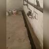 The WaterGuard drainage system was added along the entire perimeter of Daniela's basement to keep water off the floors and drain easily into the sump pump.