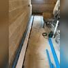 WaterGuard was installed against the walls on the footer to capture any seeping water and direct it to the sump pump for removal.