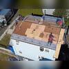 Each new sheet of plywood was numbered for accurate reporting back to the homeowner. SealoronXT ice-and-water shield was then applied from the eaves up six feet, protecting the roof's most vulnerable areas.