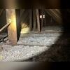 This old cellulose was very settled and not effectively insulating the home.