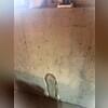 Upon inspection, our specialist documented this crack that was in the wall. Water had made its way through and left behind a white, chalky stain after it had evaporated off the concrete.