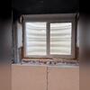 SunHouse was installed on the window to seal off any moisture so it wouldn't leak into the basement.