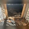 Without a properly secured barrier at the crawl space entrance, the area remains vulnerable to rodent intrusion and accumulation of debris, which can compromise structural integrity and indoor air quality.