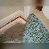 Water in basement leads to unhealthy moldy carpet in this Aurora, IL finished basement.