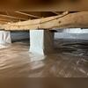 CleanSpace was used to encapsulate the crawl space, sealing out moisture, humidity, and odors.