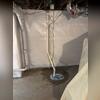 SmartSump was installed in the corner of the basement to reliably pump out moisture.