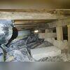 This crawl space is very damp and has a musty smell that's starting to permeate the first floor of the house.