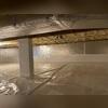 The finished crawl space is now dry, protected, and easier to maintain.