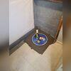 SuperSump was installed in the corner to pump out any moisture out of the basement and far from the home's foundation.