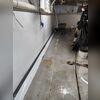 WaterGuard was installed around the perimeter of the basement to direct seeping water away from the foundation.