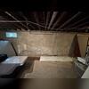 The basement before the project.
