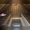 During the initial inspection, the energy consultant came up with a written, detailed list of solutions to fix this empty attic problem for the homeowner.