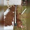LawnScape was installed on the lawn as an outlet for the water from the crawl space.