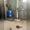 Photo showing our TripleSafe Sump Pump during installation.