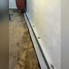 WaterGuard was installed along the foundation to capture water before it could reach the basement floor.