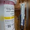 System manometer installed to provide a clear visual indicator that the radon mitigation system is operating properly after installation and post-testing.