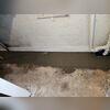 WaterGuard was installed around the perimeter of the basement to direct water to the sump pump for removal.