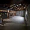 This basement was seeping with water through the perimeter and the walls.