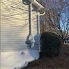 Radon Mitigation final result on a home in Winston-Salem, NC.
