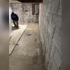A basement battling moisture - before the fix.