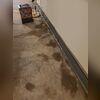Here's a look at the finished DryTrak system, installed cleanly along the wall and ready to manage any incoming moisture.