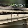 These neglected gutters were calling for an upgrade. Clogged and full of debris.