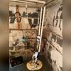 This sump pump system was professionally installed to remove groundwater and protect the basement from flooding.