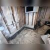 Here you can see our WaterGuard system being installed in this basement.