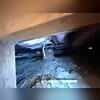 This crawl space was a scary sight to see, and dirt filled pit before our team stepped in to fix it.