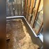 WaterGuard is now fully installed, creating a permanent interior drainage system to manage groundwater.