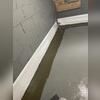 After installation, WaterGuard now protects this basement from future water problems.