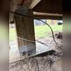 The helical piers are equipped with structural support brackets at their tops, allowing a treated wood block or beam to sit securely between the pier and the home's framing. Each pier head is also locked into a concrete footing, adding additional lateral and vertical stability.
By advancing the...