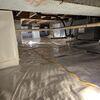 Here you can see the completed Crawl Space after we completed our Encapsulation.
