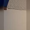Here you can see cracks forming at the joint of the wall and ceiling.