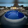 With the liner installed we can officially start to get this pool filled with water.