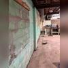 This basement was having moisture issues and foundation problems.