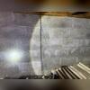 Efflorescence is a sign of moisture intrusion in a crawl space. Efflorescence is the white, chalky substance left behind when water passes through concrete and evaporates.