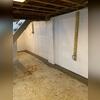 After installation, WaterGuard now protects this basement from future water problems.
