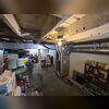 Weak beams in this basement were causing the floors in the home to sag.