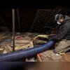 process of removal and disposal of existing insulation