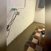 WaterGuard is installed below the basement floor to collect groundwater before it enters the space.